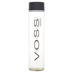 VOSS sparkling 800 ml sklo