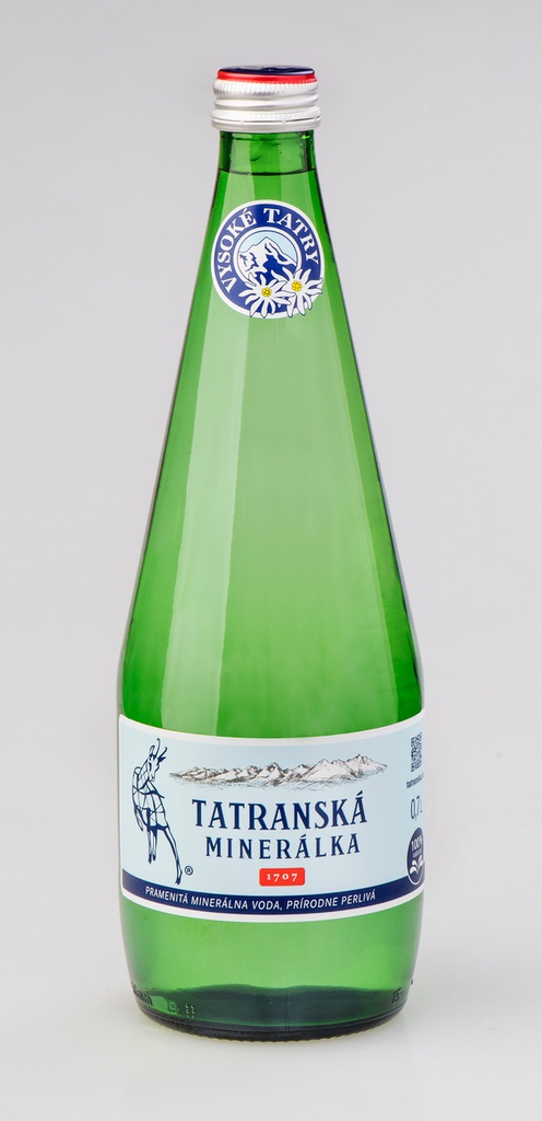 Tatranská minerálka 330 ml sklo