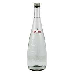 Evian 750 ml sklo