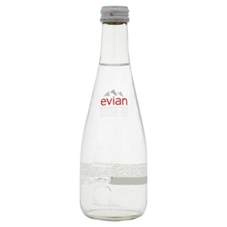 Evian 330 ml sklo